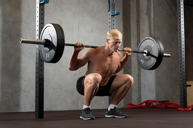 Barbell compound exercises for muscle gain