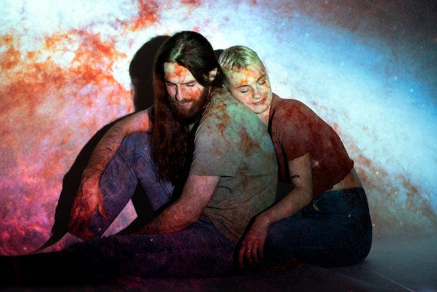 A woman reflecting under soft light, symbolizing self-discovery