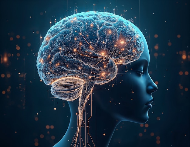 Brain imaging showing differences in neural activity between male and female patients with schizophrenia