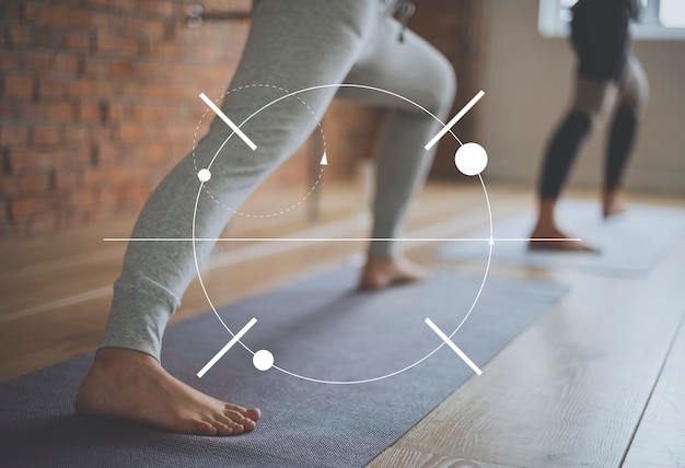 Person doing glute bridge exercise