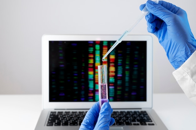 CRISPR gene editing in a modern laboratory setting