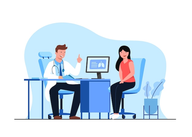 Senior consulting with healthcare provider