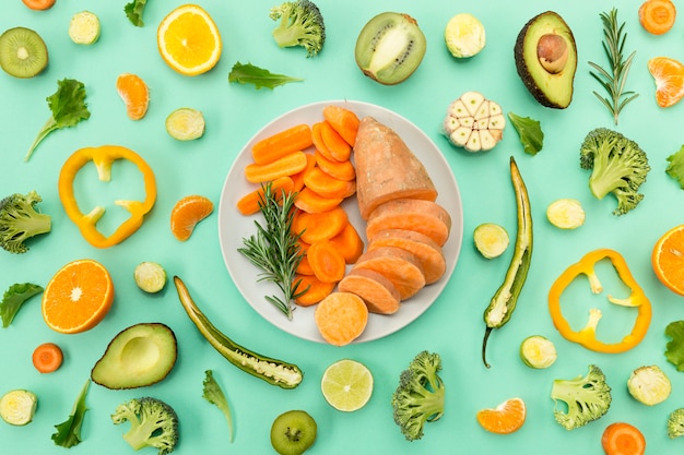 Foods that support gut health and hormone balance