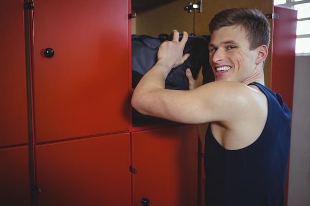 New gym member starting workout