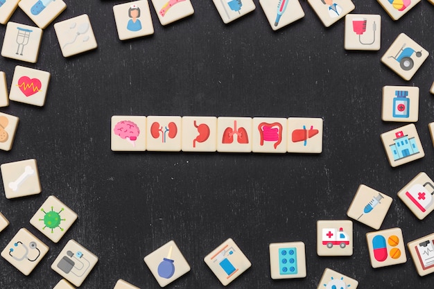 Illustration of heart health and daily habits