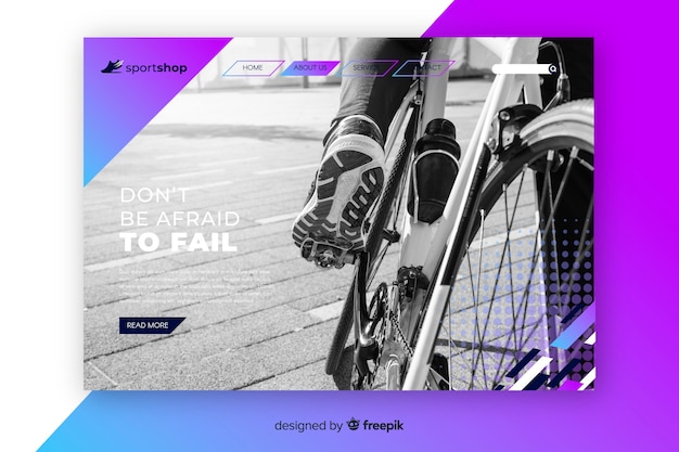 Cyclist stretching after a ride