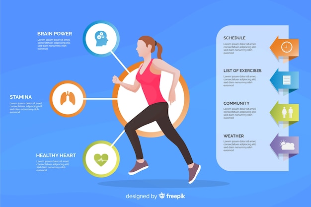 Runner and cyclist on a trail