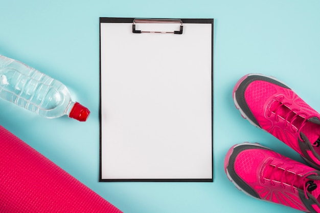 Runner stretching before a run