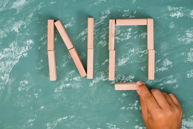 Person politely declining a work request with calm confidence