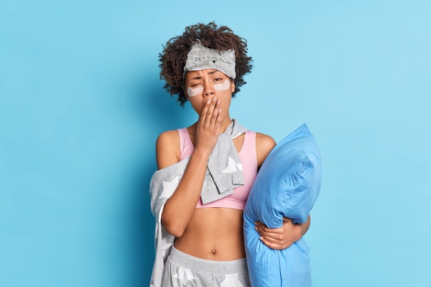 Person sleeping peacefully in a dark room