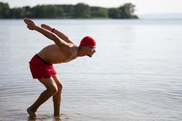 Swim Stronger On Land: 40-Minute No-Equipment, Low-Impact Cardio Routine for Swimmers