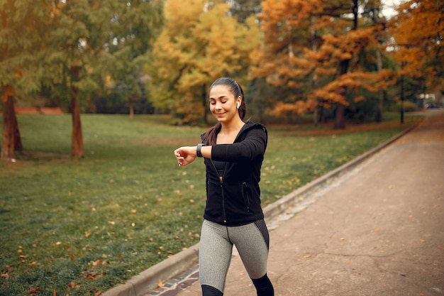 Woman jogging in a park for PCOS